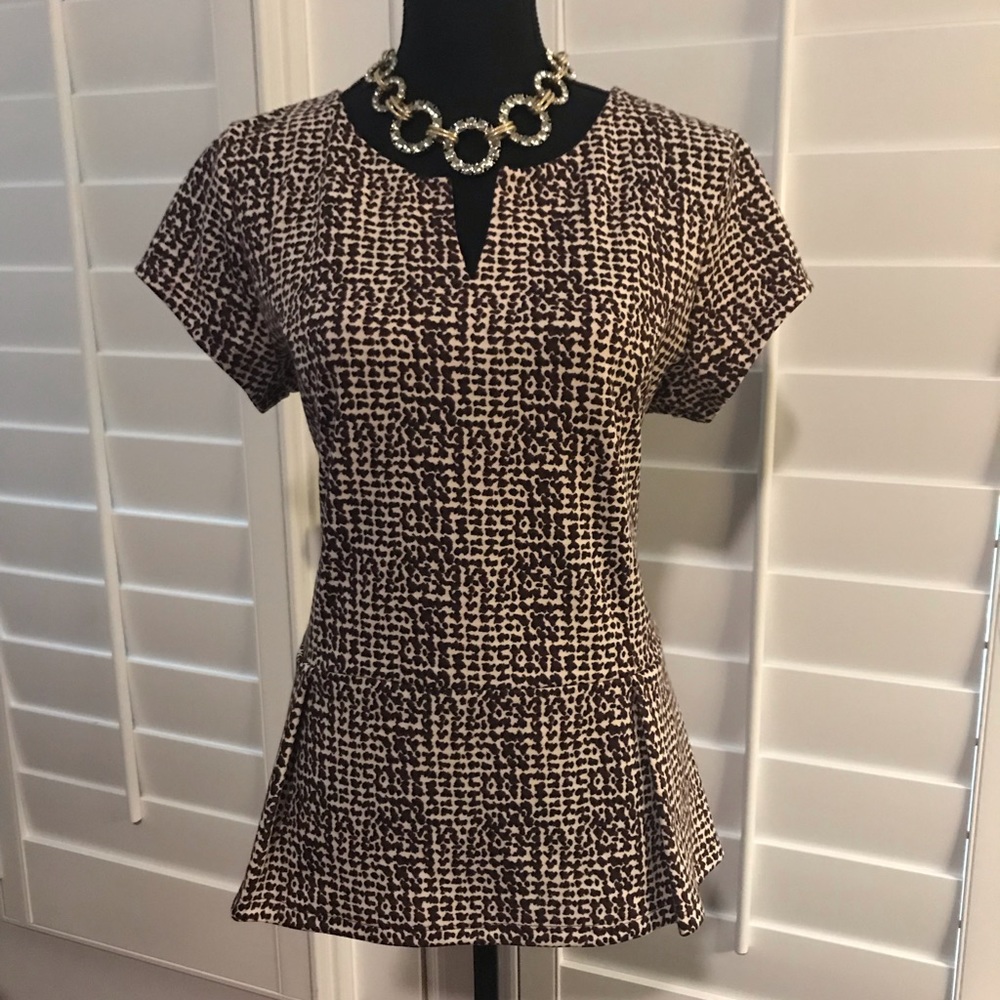 Ann Taylor print top